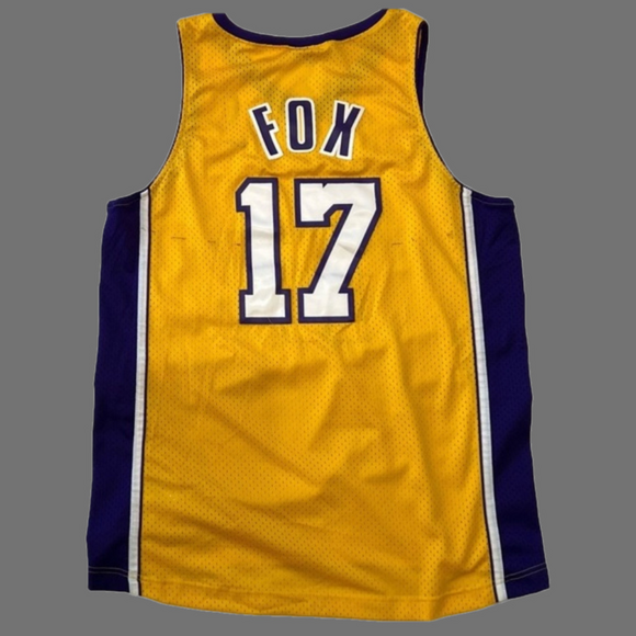 Rick Fox Los Angeles Lakers Nike Basketball Jersey - Picture 2 of 11